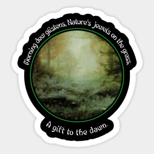 Haiku Sticker